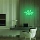 Katze mit herausgestreckter Zunge LED-Neonschild Wohnzimmer Home Office
