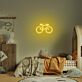 Fahrrad LED-Neonschild für Kinderzimmer oder Wohnzimmer