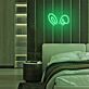 Hasenohren LED-Neonschild Schlafzimmer Wohnzimmer