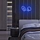 Hasenohren LED-Neonschild Schlafzimmer Wohnzimmer