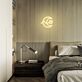 Mond mit Wolke LED-Neonschild Schlafzimmer