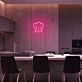 Kochmütze LED-Neonschild Küche Restaurant
