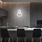 gedämpfter Teigtaschen-Dumpling LED-Neonschild für Küche oder Restaurant