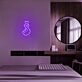 Handgeste mit Herzsymbol LED-Neonschild Schlafzimmer Wohnzimmer