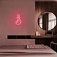 Handgeste mit Herzsymbol LED-Neonschild Schlafzimmer Wohnzimmer