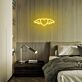 Herz mit Flügeln LED-Neonschild für Schlafzimmer und Wohnzimmer