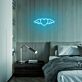 Herz mit Flügeln LED-Neonschild für Schlafzimmer und Wohnzimmer