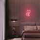 Fuchs LED-Neonschild Schlafzimmer Wohnzimmer