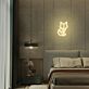 Fuchs LED-Neonschild Schlafzimmer Wohnzimmer