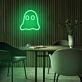 Geist Symbol LED-Neonschild Wohnzimmer Bar