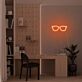 Sonnenbrille LED-Neonschild für Wohnzimmer oder Arbeitszimmer