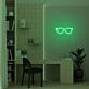 Sonnenbrille LED-Neonschild für Wohnzimmer oder Arbeitszimmer