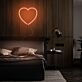 Herzsymbol LED-Neonschild für Schlafzimmer Wohnzimmer