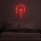 Abstrakte weibliche Körperkontur LED-Neonschild Schlafzimmer Kunstdekor