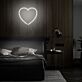 Herzsymbol LED-Neonschild für Schlafzimmer Wohnzimmer
