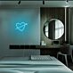 Herz mit Pfeil LED-Neonschild Schlafzimmer Wohnzimmer