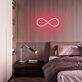 Unendlichkeitssymbol LED-Neonschild Schlafzimmer Wohnzimmer