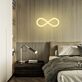 Unendlichkeitssymbol LED-Neonschild Schlafzimmer Wohnzimmer
