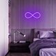 Unendlichkeitssymbol LED-Neonschild Schlafzimmer Wohnzimmer