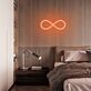 Unendlichkeitssymbol LED-Neonschild Schlafzimmer Wohnzimmer