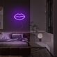 Lippen Symbol LED-Neonschild für Schlafzimmer Wohnzimmer