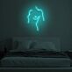 Abstrakte weibliche Körperkontur LED-Neonschild Schlafzimmer Kunstdekor