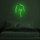 Abstrakte weibliche Körperkontur LED-Neonschild Schlafzimmer Kunstdekor