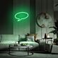 Sprechblase LED-Neonschild Wohnzimmer Lounge