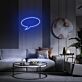 Sprechblase LED-Neonschild Wohnzimmer Lounge