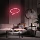 Sprechblase LED-Neonschild Wohnzimmer Lounge