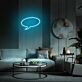 Sprechblase LED-Neonschild Wohnzimmer Lounge