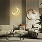 Halbmond LED-Neonschild für Wohnzimmer Schlafzimmer