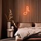 Musiknote LED-Neonschild für Schlafzimmer oder Musikstudio