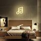 Musiknote LED-Neonschild Schlafzimmer Wohnzimmer