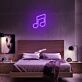 Musiknote LED-Neonschild Schlafzimmer Wohnzimmer