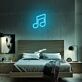 Musiknote LED-Neonschild Schlafzimmer Wohnzimmer