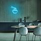 Schüssel mit Nudeln und Essstäbchen LED-Neonschild für Restaurant oder Küche