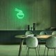 Schüssel mit Nudeln und Essstäbchen LED-Neonschild für Restaurant oder Küche