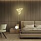 Origami Vogel LED-Neonschild Schlafzimmer Wohnzimmer