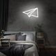 Papierflugzeug LED-Neonschild Schlafzimmer Wohnzimmer