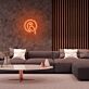 Papagei LED-Neonschild für Wohnzimmer oder Bar