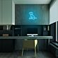 sitzender Hund LED-Neonschild für Home Büro