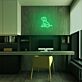 sitzender Hund LED-Neonschild für Home Büro