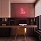 sitzender Hund LED-Neonschild für Home Büro