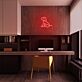 sitzender Hund LED-Neonschild für Home Büro