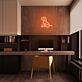 sitzender Hund LED-Neonschild für Home Büro