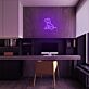 sitzender Hund LED-Neonschild für Home Büro