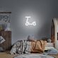 Tretroller LED-Neonschild für Kinderzimmer