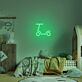 Tretroller LED-Neonschild für Kinderzimmer