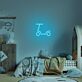 Tretroller LED-Neonschild für Kinderzimmer